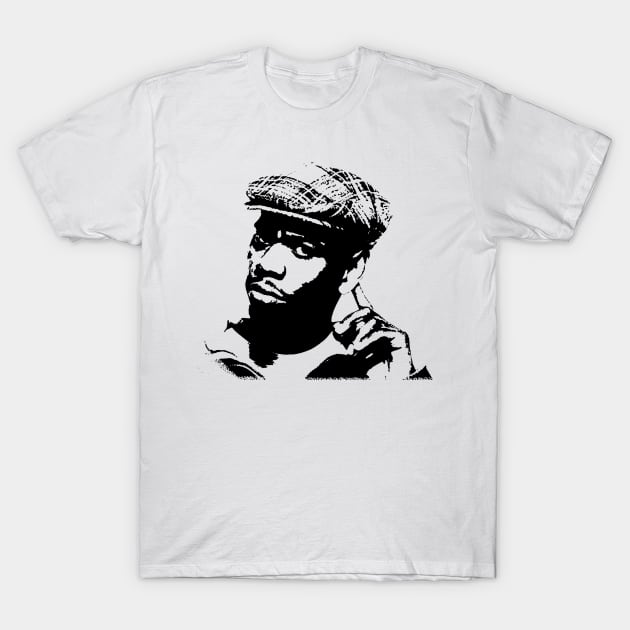 Dave Chappelle Portrait T-Shirt by phatvo